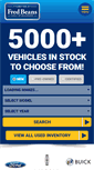 Mobile Screenshot of fredbeans.com
